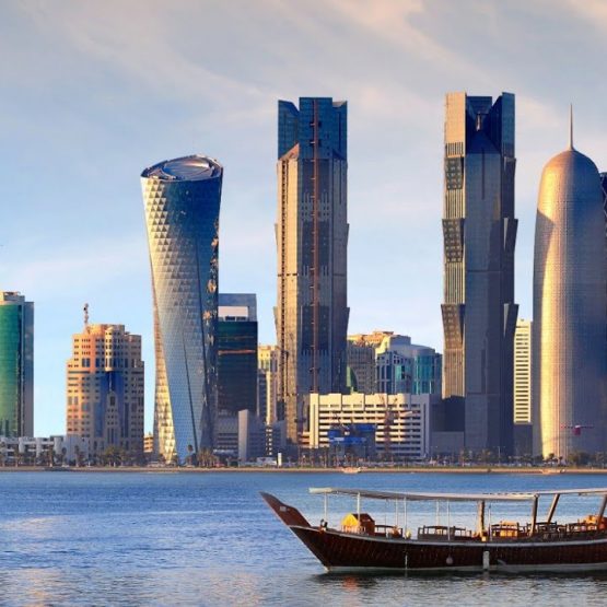Qatar-skyline Qatar-skyline